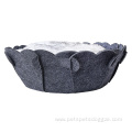 Cute breathable Felt dog pet beds accessories